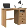 Vidaxl - Bureau Panama 112x45x75 cm bois massif de pin Brun