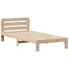 vidaXL Vidaxl Cadre De Lit Sans Matelas 90x200 Cm Bois De Pin Massif