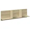 vidaXL Armoire murale 100x16,5x30 cm chêne sonoma bois d'ingénierie