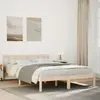 Cadre de lit extra long sans matelas 160x210 cm bois massif pin Vidaxl