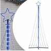 vidaXL vidaXL Guirlande de sapin de Noël 447 LED bleu 249 cm
