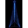 vidaXL vidaXL Guirlande de sapin de Noël 525 LED bleu 302 cm
