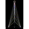 vidaXL vidaXL Guirlande de sapin de Noël 615 LED colorées 404,5 cm