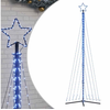 vidaXL vidaXL Guirlande de sapin de Noël 495 LED bleu 300,5 cm