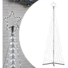 vidaXL vidaXL Guirlande de sapin de Noël 495 LED blanc froid 300,5 cm