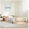 vidaXL Cadre de lit sans matelas 70x140 cm bois de pin massif