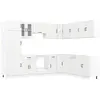 vidaXL Ensemble d'armoires de cuisine 14 pcs Lucca bois d'ingénierie
