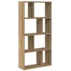 Bibliothèque chêne artisanal 60x20x120 cm bois d'ingénierie Vidaxl