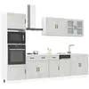 Vidaxl ensemble d'armoires de cuisine 7 pcs kalmar bois d'ingénierie