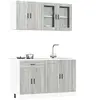 Ensemble d'armoires de cuisine 4 pcs Kalmar bois d'ingénierie Vidaxl
