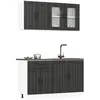 Vidaxl - Ensemble D'Armoires De Cuisine 4 Pcs Kalmar Bois D'Ingénierie