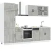 vidaXL Ensemble d'armoires de cuisine 8 pcs Kalmar bois d'ingénierie