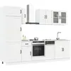 Ensemble d'armoires cuisine 8pcs Kalmar blanc bois d'ingénierie vidaXL
