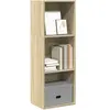 vidaXL Bibliothèque chêne sonoma 40x30x114 cm bois d'ingénierie