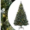 vidaXL Sapin de Noël artificiel 300 LED 240 cm