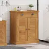 vidaXL Cabinet de salle de bain marron miel 68 x 34 x 80 cm