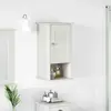 vidaXL Cabinet de Salle de Bain Mural Blanc 37 x 34 x 71.5 cm