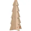 vidaXL Arbre de Noël en bois pour décoration 49 cm bois massif de pin