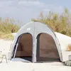 vidaXL Tente De Piscine Vidaxl Grise 366x305 Cm Étanche