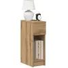 vidaXL Tables de chevet avec tiroir 2 pcs chêne artisanal 20x36x60 cm