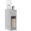 Table de chevet avec tiroir sonoma gris 20x36x60 cm vidaXL
