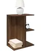 Vidaxl - Tables de chevet 2 pcs chêne marron bois d'ingénierie