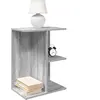 vidaXL Vidaxl Tables De Chevet 2 Pcs Sonoma Gris Bois D'ingénierie