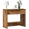 vidaXL Vidaxl Table Console Vieux Bois 89x41x76,5 Cm Bois D'ingénierie