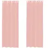 Rideaux en voile avec oeillets 2 pcs rose 140x260 cm vidaXL