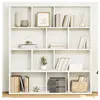 Vidaxl - Bibliothèque blanc 132x29x141,5 cm bois d'ingénierie White