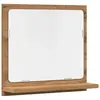 Armoire à miroir de salle de bain chêne artisanal 40x11x37 cm - Vidaxl