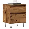 Vidaxl - Table de chevet vieux bois 40x35x50 cm bois d'ingénierie