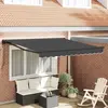 vidaXL Auvent Rétractable automatique  Anthracite 300x250 cm