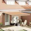 Vidaxl - Auvent Rétractable With Multicolore 400 × 300 Cm Tissu