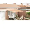 vidaXL Auvent Rétractable Automatique Jaune et Orange 350x250 cm