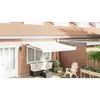 vidaXL Vidaxl Auvent Rétractable Blanc 350 X 250 Cm Tissu