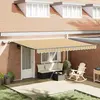 vidaXL Vidaxl Auvent Rétractable Multicolore 450 × 300 Cm Tissu