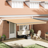 Vidaxl - Auvent Rétractable With Multicolore 450 × 300 Cm Tissu