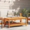 vidaXL Vidaxl Table Basse 70x40x45 Cm Bois D'acacia Massif
