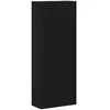 vidaXL Armoire Murale Montage mural 2 pcs Chêne noir 69,5 x 34 x 90 cm
