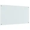 vidaXL Crédence de Cuisine  Blanche 110x60x0,6 cm en Verre Trempé