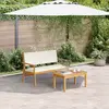 vidaXL Banc De Jardin Vidaxl Avec Coussins En Bois D'acacia Massif