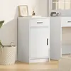 vidaXL Buffet Vidaxl Blanc 40x41x75 Cm En Bois D'ingénierie