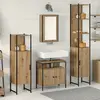 Vidaxl - Ensemble De Mobilier De Salle De Bain 4 Pcs Chêne Artisanal