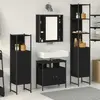Vidaxl - Ensemble De Meubles De Salle De Bain 4 Pcs Chêne Noir