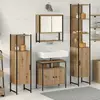 Vidaxl - Ensemble De Mobilier De Salle De Bain 4 Pcs Chêne Artisanal