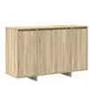 vidaXL Buffet en chêne de Sonoma  Chêne de Sonoma Bois d'ingénierie