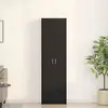vidaXL Armoire  Chêne Noir 55x25x189 cm Bois d'ingénierie