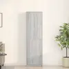 vidaXL Armoire  Grise Sonoma 55x25x189 cm en Bois d'Ingénierie