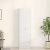 vidaXL Armoire  blanche 55x25x189 cm en bois technique